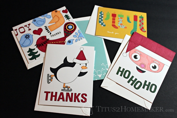 thank you cards to color, from PearTreeGreetings.com -- Titus 2 Homemaker #t2hmkr