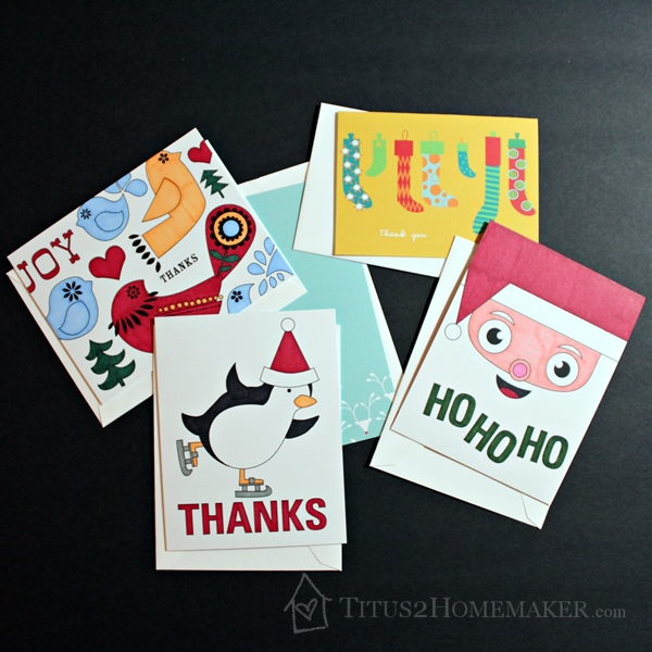 thank you cards to color, from PearTreeGreetings.com -- Titus 2 Homemaker #t2hmkr