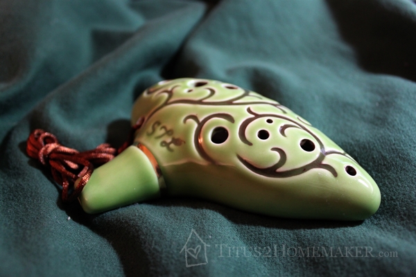STL Ocarinas review at Titus 2 Homemaker -- #t2hmkr