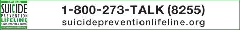 www.suicidepreventionlifeline.org