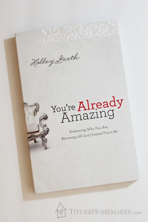 Valentine's Day Gift Basket for a Single Friend -- Titus 2 Homemaker -- You're Already Amazing (book)