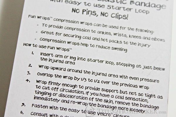 (instructions) Add a little fun to first aid with Fun Wraps! -- Titus 2 Homemaker