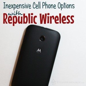 Republic Wireless offers low-cost cell phone options, with no contract! -- Titus 2 Homemaker