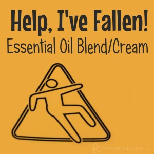 "Help, I've Fallen!" Essential Oil Blend/Cream -- Titus 2 Homemaker