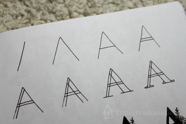 The Botanical Hand-Lettering Workbook (review) -- Titus 2 Homemaker