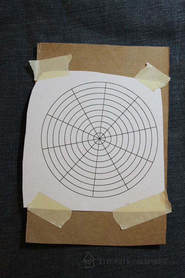 How to Make a Spiraldex or Level Ten Life Template (tutorial) -- Titus 2 Homemaker