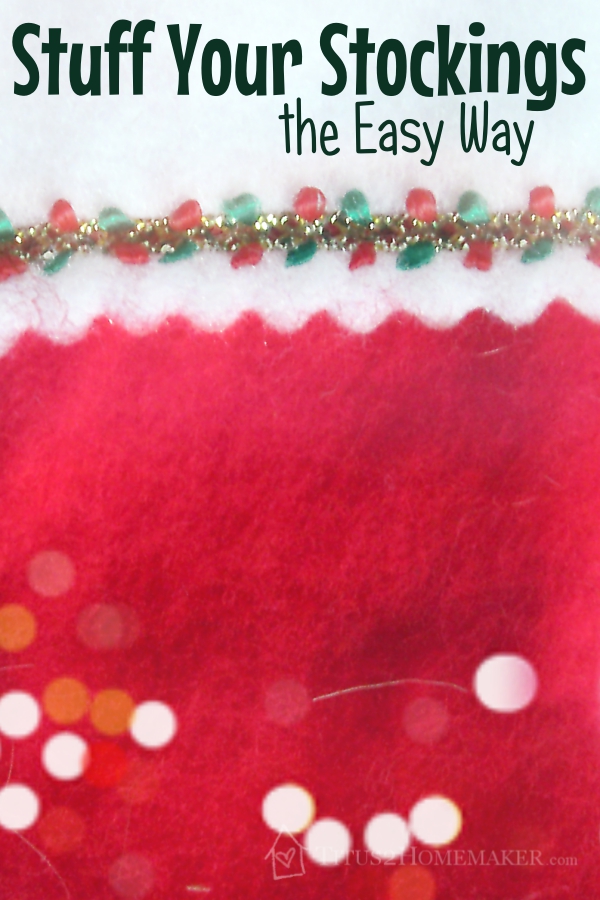 Stuff Your Stocking the Easy Way -- Titus 2 Homemaker