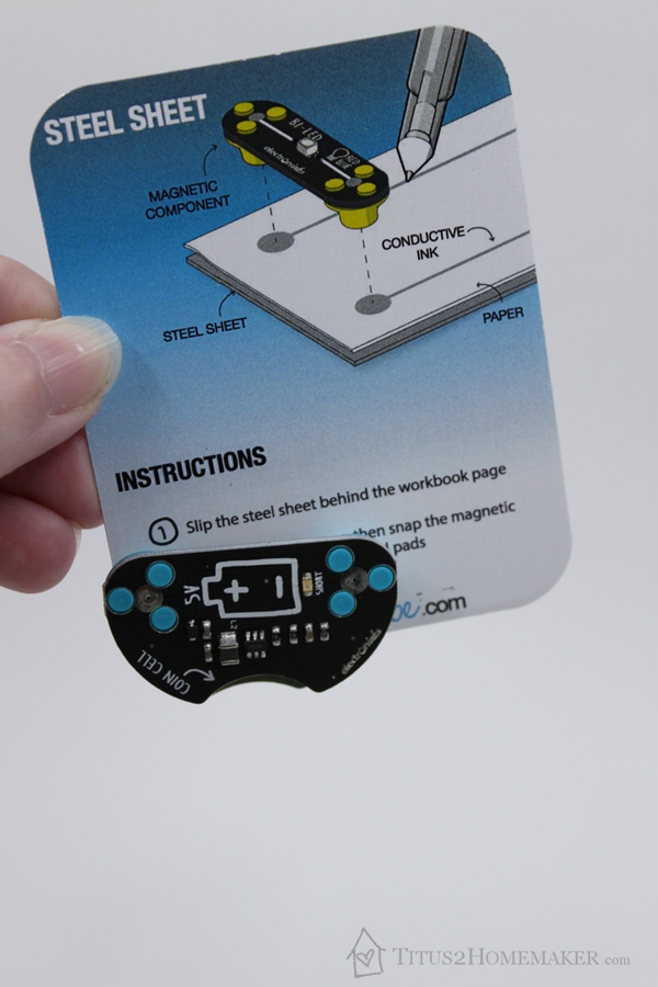 CircuitScribe Mini Kit - steel sheet -- Titus 2 Homemaker