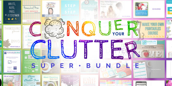 Conquer Your Clutter Super Bundle