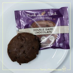 Munk Pack cookies -- review at Titus 2 Homemaker
