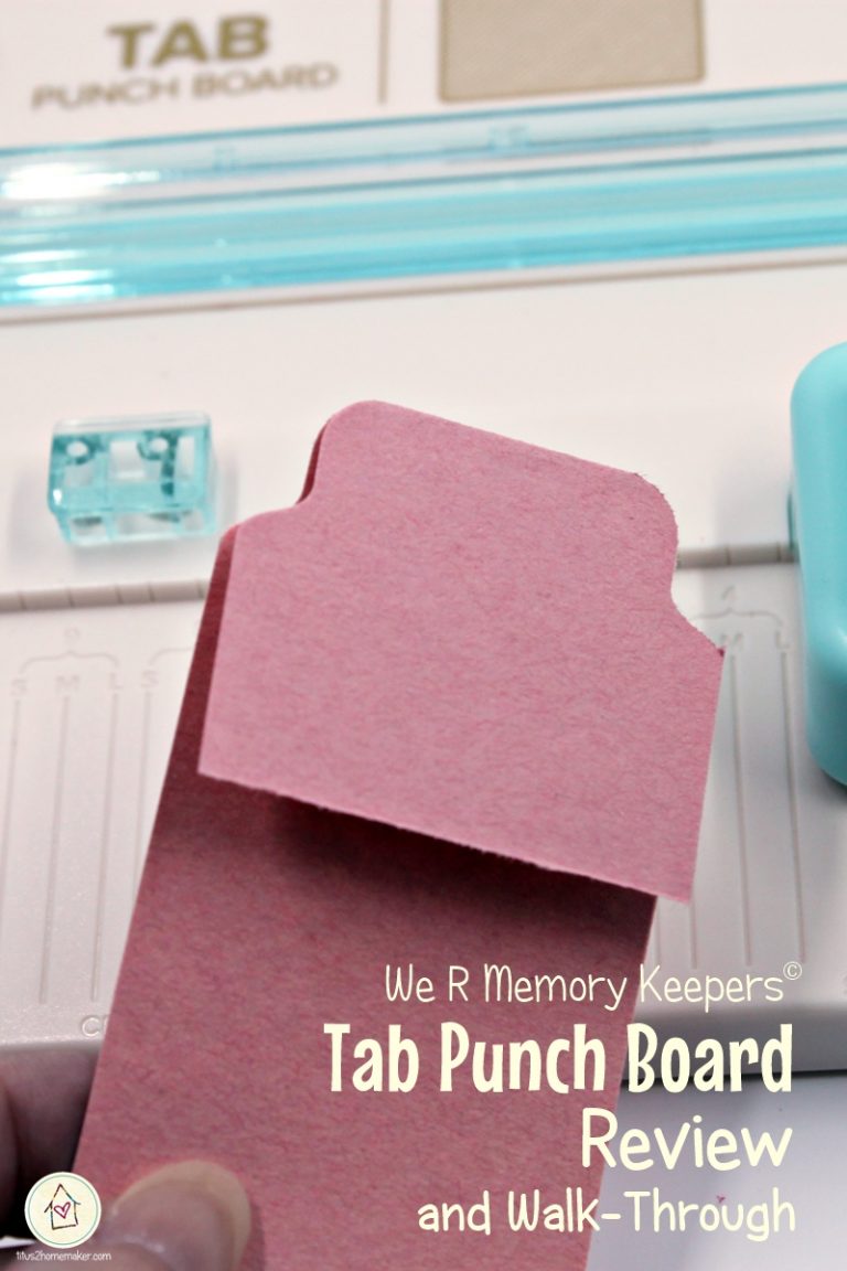 Tab Punch Board {review}