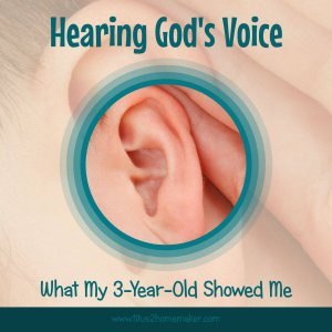 What My 3-Year-Old Showed Me About Hearing God's Voice (square title image)