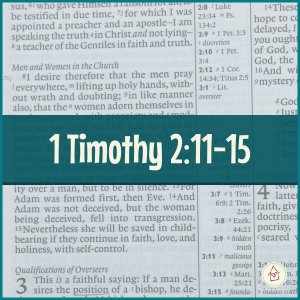 1 Timothy 2:11-15 (square title image)