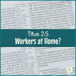 Titus 2:5 - Workers at Home? (square title image)
