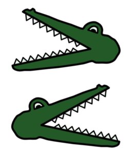 Greater Than/Less Than Alligator