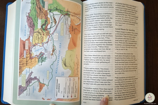 Grace Bible for Kids - map of Paul's journeys