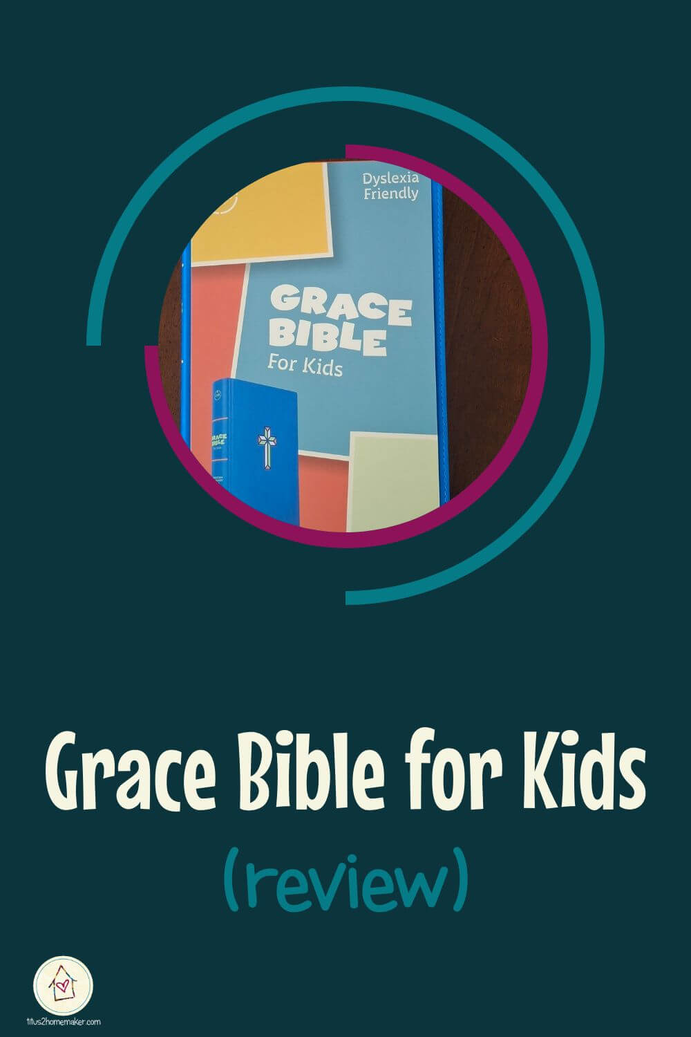 Grace Bible for Kids - pinnable title image