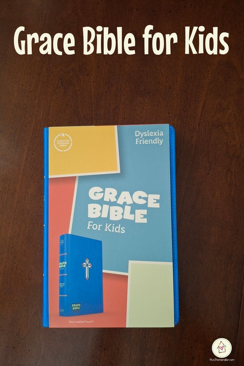 Grace Bible for Kids - pinnable image of cover